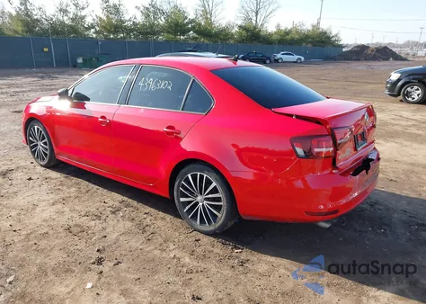 2017 Volkswagen Jetta 1.8T Sport from USA, damaged, VIN 3VWD17AJXHM402175